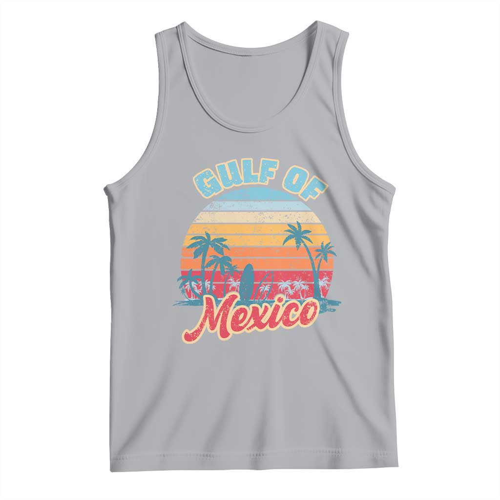 Gulf of Mexico Tank Top Retro Vintage Beach - Wonder Print Shop