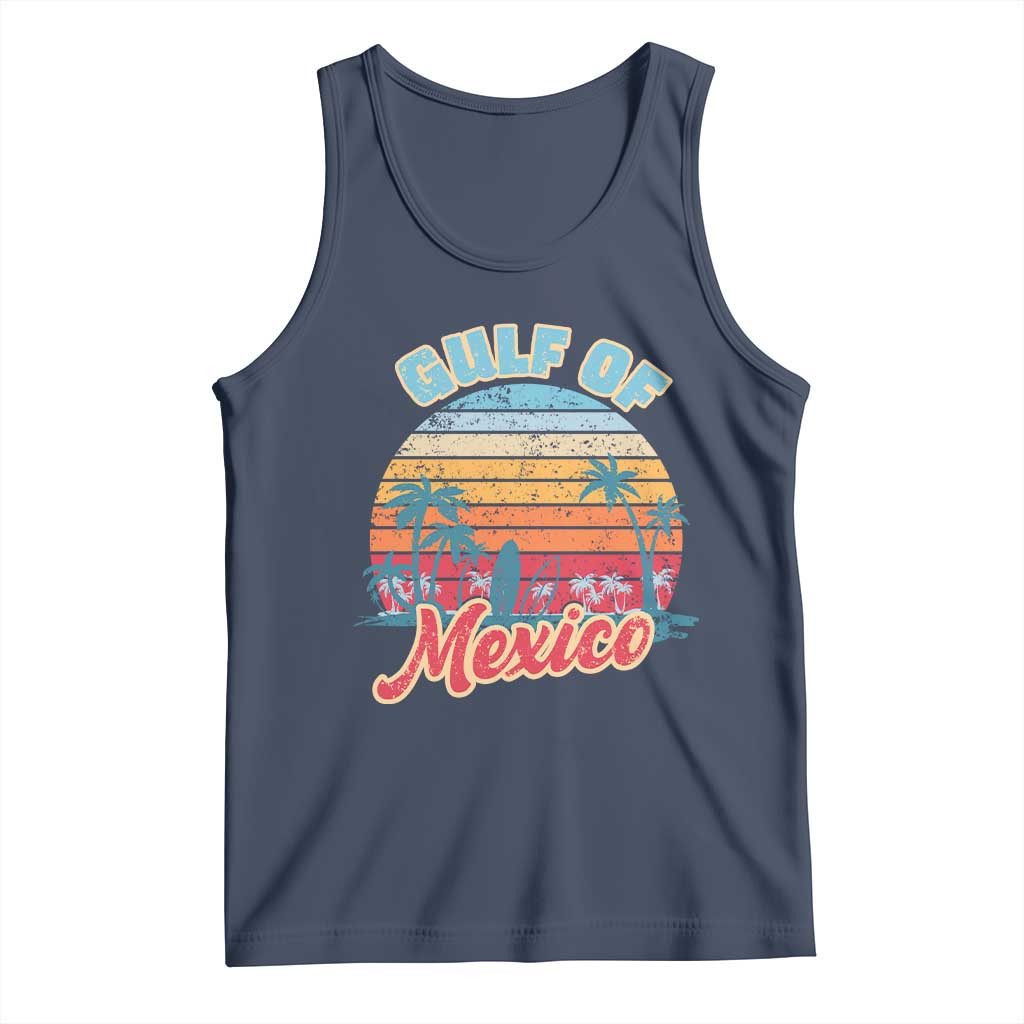 Gulf of Mexico Tank Top Retro Vintage Beach - Wonder Print Shop