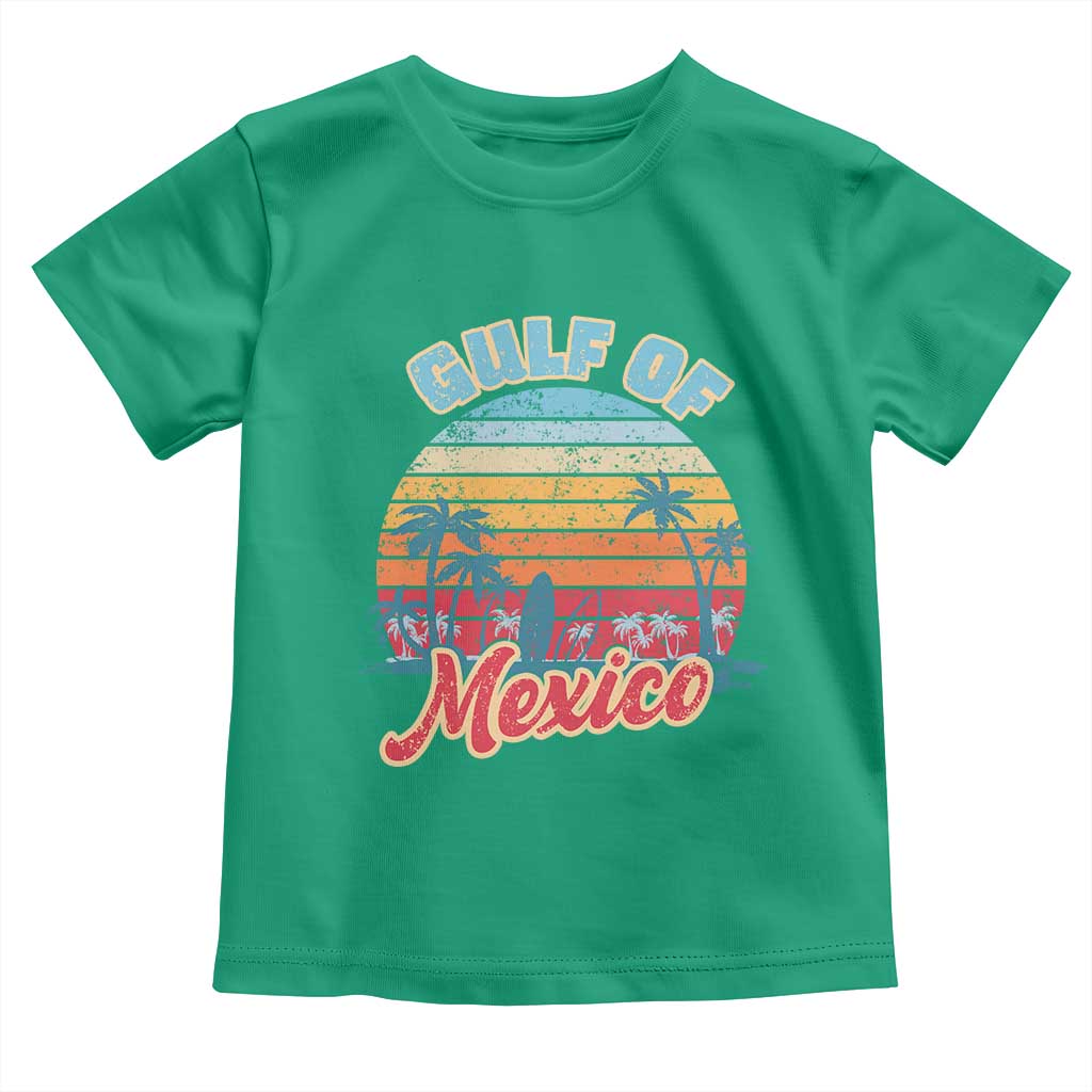Gulf of Mexico Toddler T Shirt Retro Vintage Beach - Wonder Print Shop