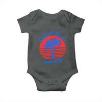 Gulf of Mexico Baby Onesie Since 1672 Retro Vintage 70s