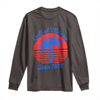 Gulf of Mexico Long Sleeve Shirt Since 1672 Retro Vintage 70s