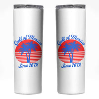 Gulf of Mexico Skinny Tumbler Since 1672 Retro Vintage 70s