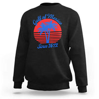Gulf of Mexico Sweatshirt Since 1672 Retro Vintage 70s