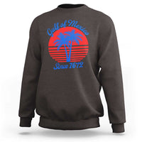 Gulf of Mexico Sweatshirt Since 1672 Retro Vintage 70s