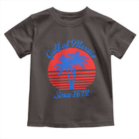 Gulf of Mexico Toddler T Shirt Since 1672 Retro Vintage 70s