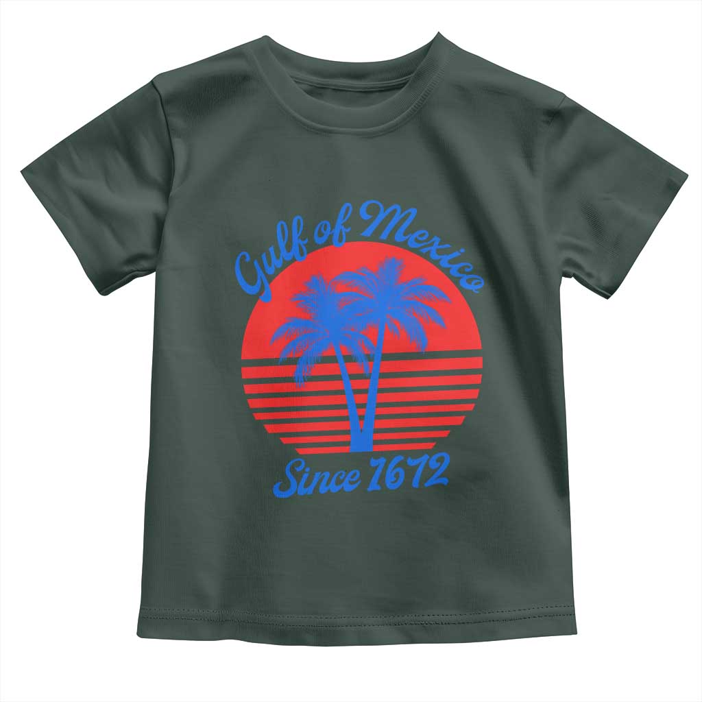 Gulf of Mexico Toddler T Shirt Since 1672 Retro Vintage 70s