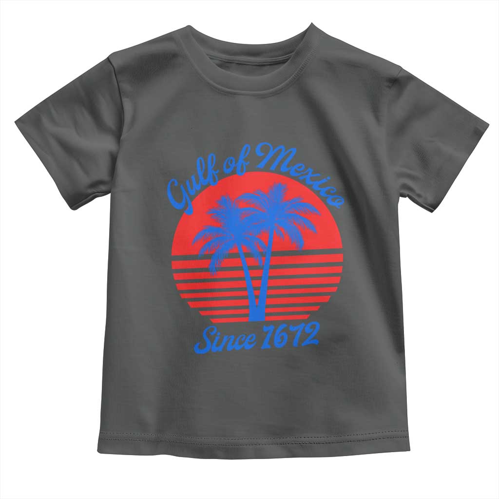 Gulf of Mexico Toddler T Shirt Since 1672 Retro Vintage 70s