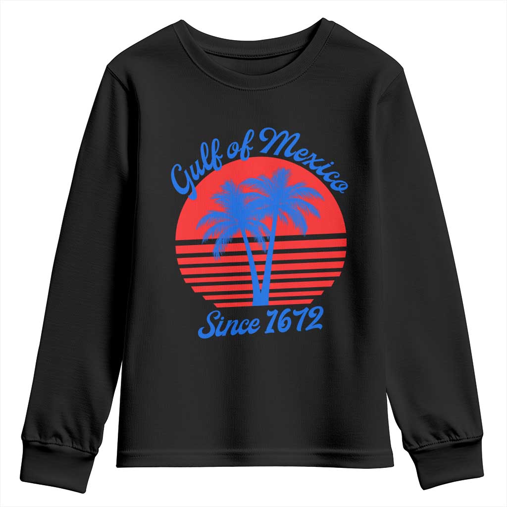 Gulf of Mexico Youth Sweatshirt Since 1672 Retro Vintage 70s