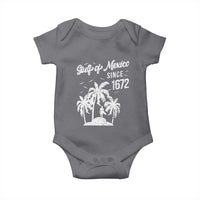 Gulf of Mexico Baby Onesie Since 1672 Palm Trees Beach