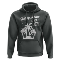 Gulf of Mexico Hoodie Since 1672 Palm Trees Beach