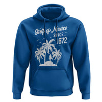 Gulf of Mexico Hoodie Since 1672 Palm Trees Beach