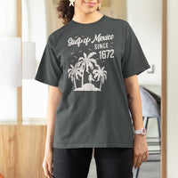 Gulf of Mexico T Shirt For Women Since 1672 Palm Trees Beach