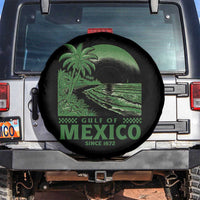 Gulf of Mexico Since 1672 Spare Tire Cover Retro Vintage Mexican Beach Forever