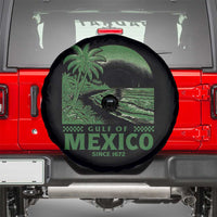 Gulf of Mexico Since 1672 Spare Tire Cover Retro Vintage Mexican Beach Forever