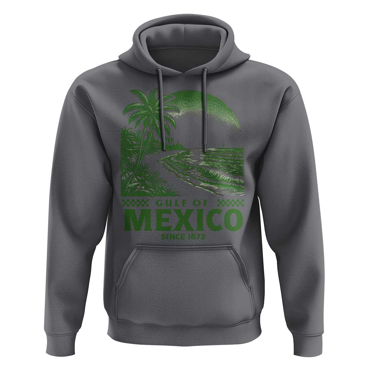 Gulf of Mexico Since 1672 Hoodie Retro Vintage Mexican Beach Forever