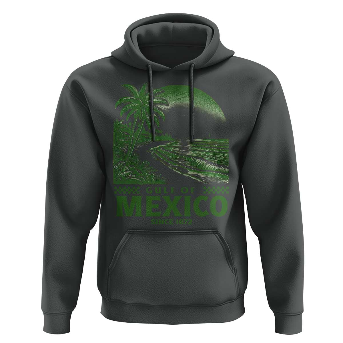 Gulf of Mexico Since 1672 Hoodie Retro Vintage Mexican Beach Forever