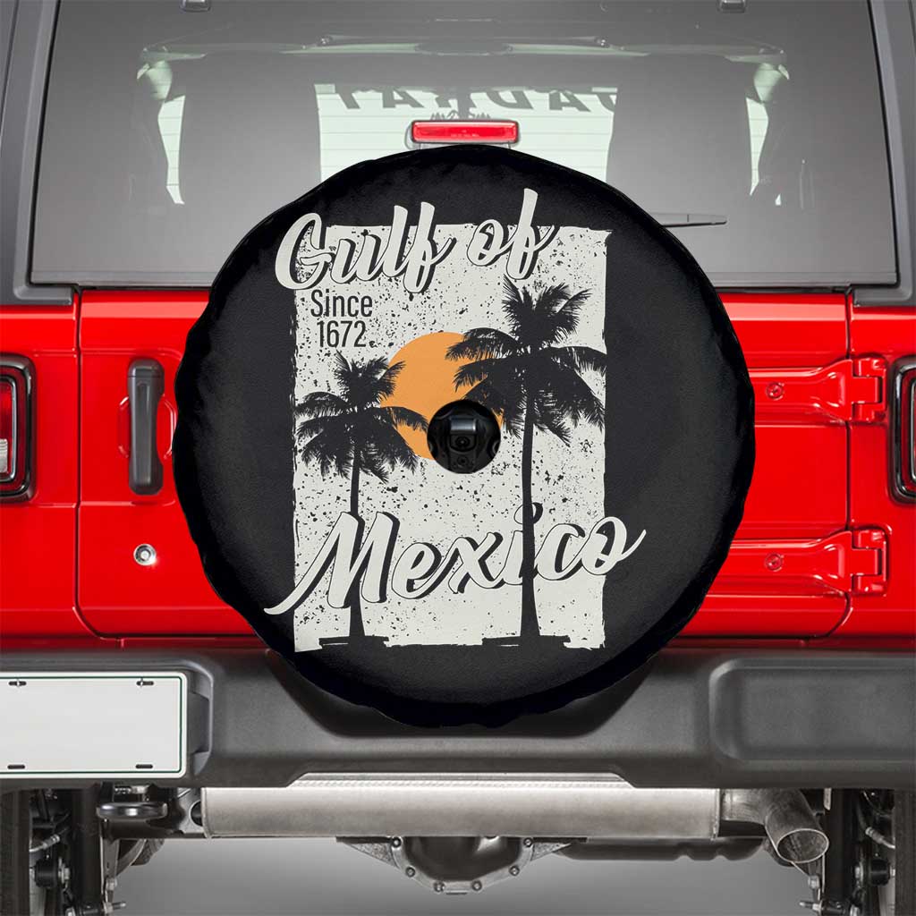 Gulf of Mexico Spare Tire Cover Since 1672 Beach Vibes