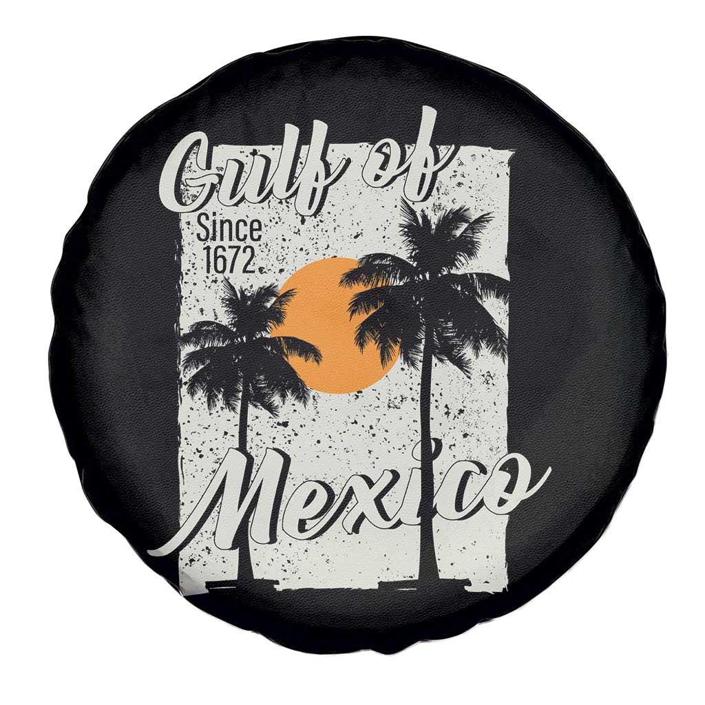 Gulf of Mexico Spare Tire Cover Since 1672 Beach Vibes