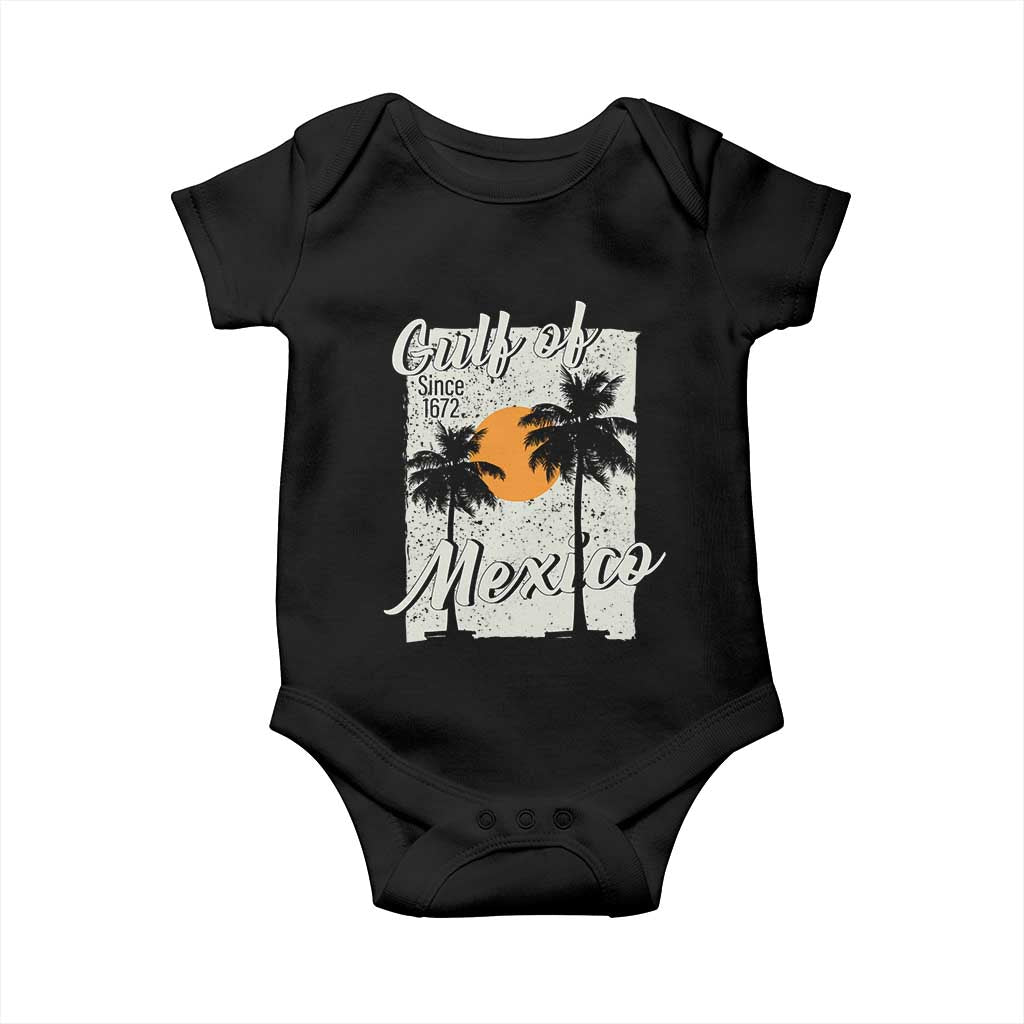 Gulf of Mexico Baby Onesie Since 1672 Beach Vibes