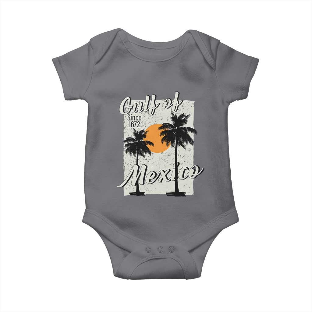 Gulf of Mexico Baby Onesie Since 1672 Beach Vibes