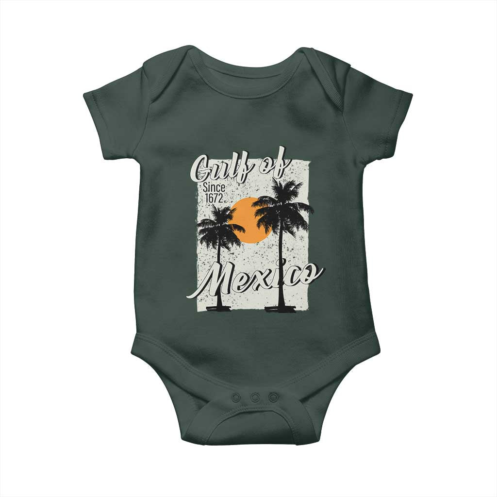 Gulf of Mexico Baby Onesie Since 1672 Beach Vibes