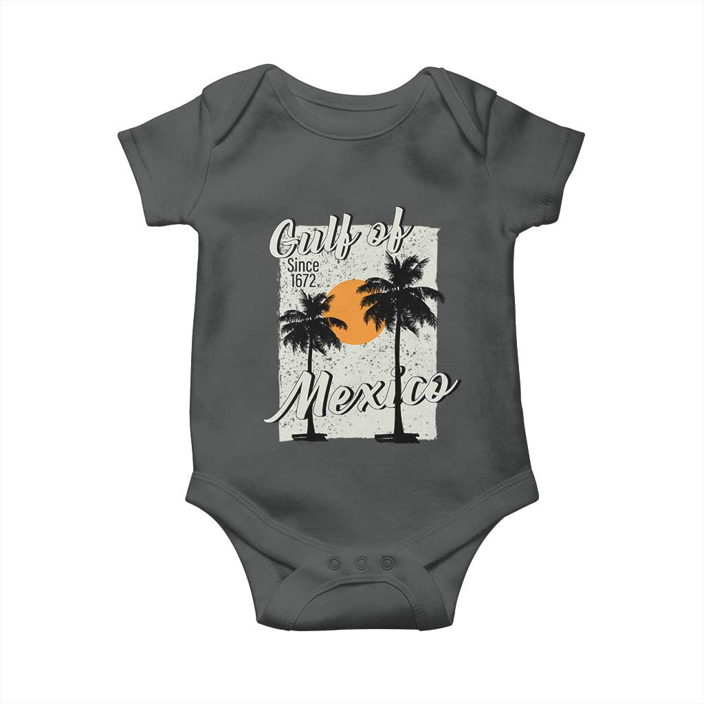 Gulf of Mexico Baby Onesie Since 1672 Beach Vibes