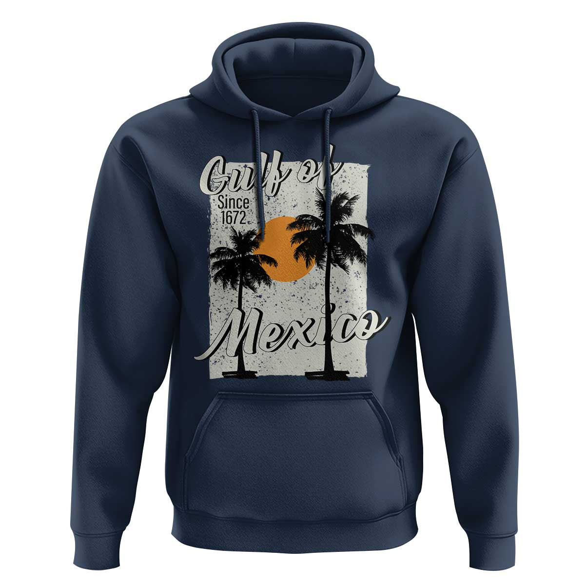 Gulf of Mexico Hoodie Since 1672 Beach Vibes