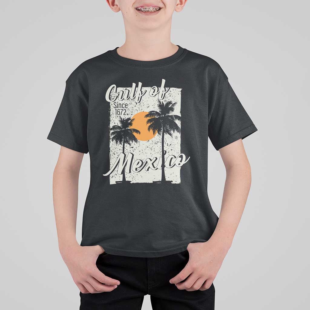 Gulf of Mexico T Shirt For Kid Since 1672 Beach Vibes