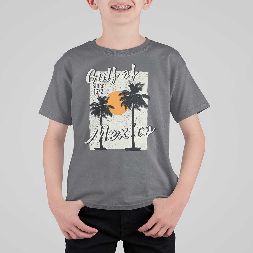 Gulf of Mexico T Shirt For Kid Since 1672 Beach Vibes