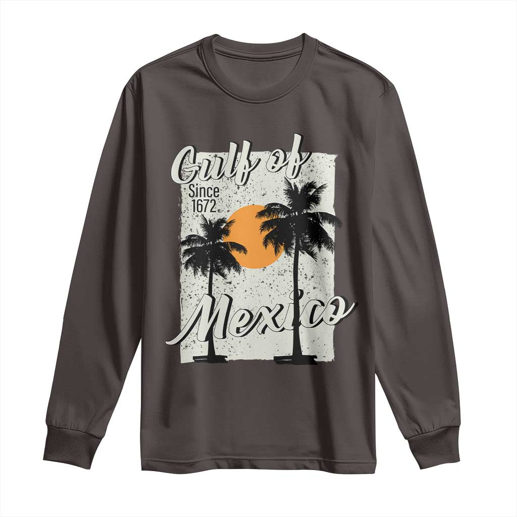 Gulf of Mexico Long Sleeve Shirt Since 1672 Beach Vibes