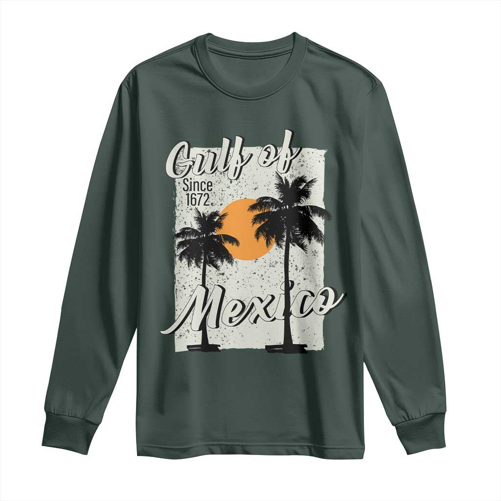 Gulf of Mexico Long Sleeve Shirt Since 1672 Beach Vibes