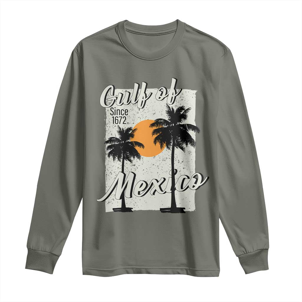 Gulf of Mexico Long Sleeve Shirt Since 1672 Beach Vibes