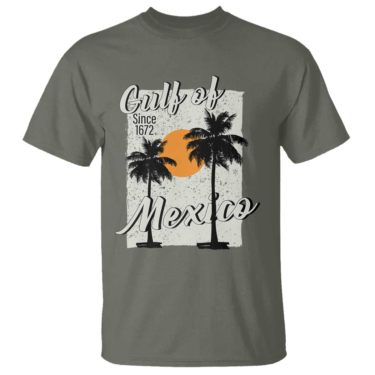 Gulf of Mexico T Shirt Since 1672 Beach Vibes