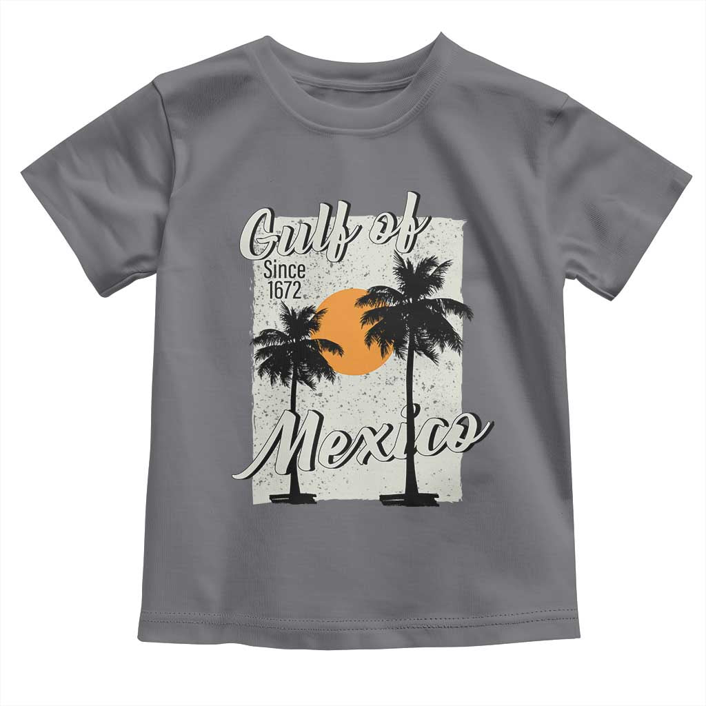 Gulf of Mexico Toddler T Shirt Since 1672 Beach Vibes