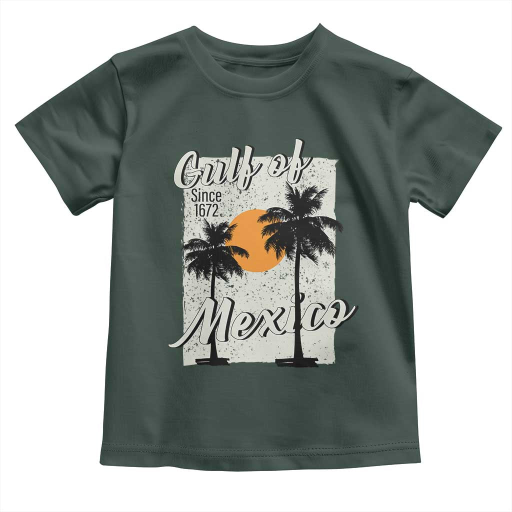 Gulf of Mexico Toddler T Shirt Since 1672 Beach Vibes
