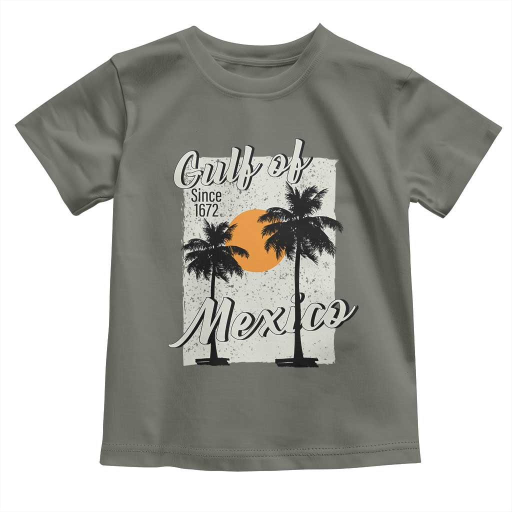 Gulf of Mexico Toddler T Shirt Since 1672 Beach Vibes