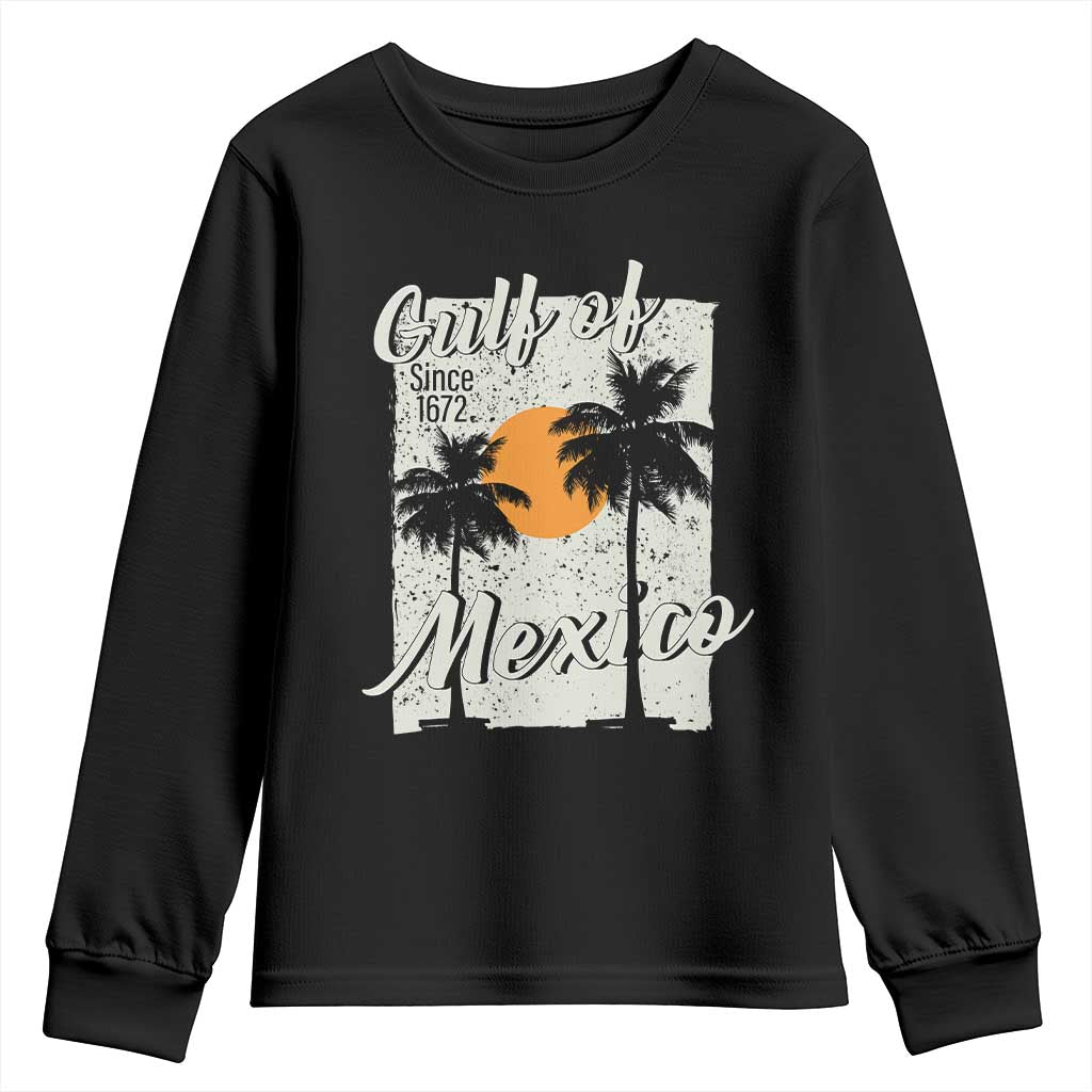 Gulf of Mexico Youth Sweatshirt Since 1672 Beach Vibes