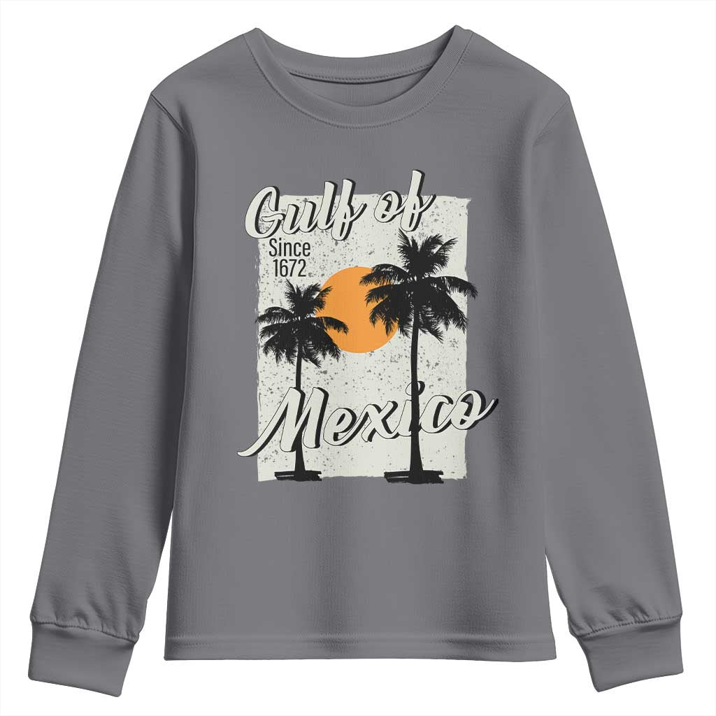 Gulf of Mexico Youth Sweatshirt Since 1672 Beach Vibes