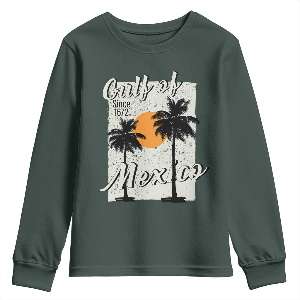Gulf of Mexico Youth Sweatshirt Since 1672 Beach Vibes