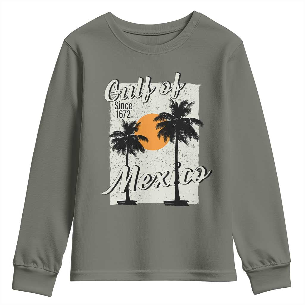 Gulf of Mexico Youth Sweatshirt Since 1672 Beach Vibes