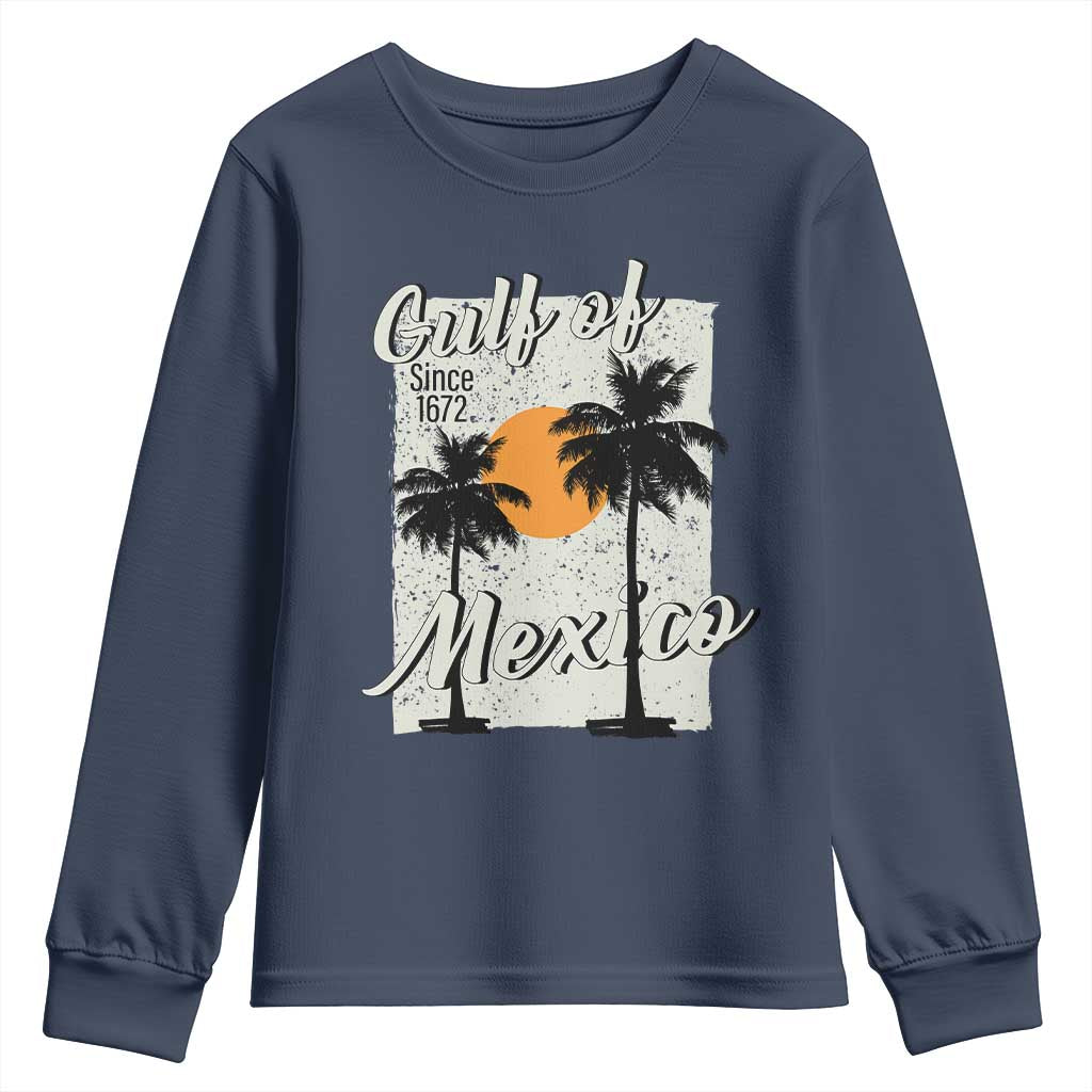 Gulf of Mexico Youth Sweatshirt Since 1672 Beach Vibes