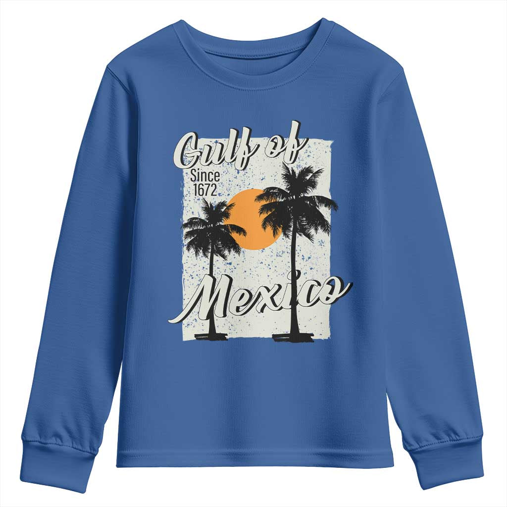 Gulf of Mexico Youth Sweatshirt Since 1672 Beach Vibes