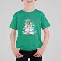 Welcome To America's Gulf T Shirt For Kid Established 2025 Retro Vintage Beach