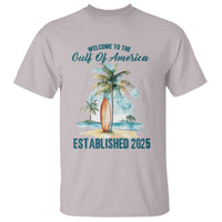 Welcome To America's Gulf T Shirt Established 2025 Retro Vintage Beach