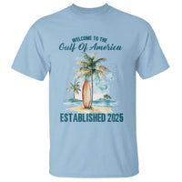Welcome To America's Gulf T Shirt Established 2025 Retro Vintage Beach