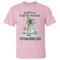 Welcome To America's Gulf T Shirt Established 2025 Retro Vintage Beach