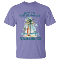 Welcome To America's Gulf T Shirt Established 2025 Retro Vintage Beach