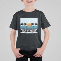 Gulf of Mexico T Shirt For Kid Retro Beach Vibes