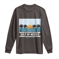 Gulf of Mexico Long Sleeve Shirt Retro Beach Vibes