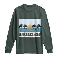 Gulf of Mexico Long Sleeve Shirt Retro Beach Vibes